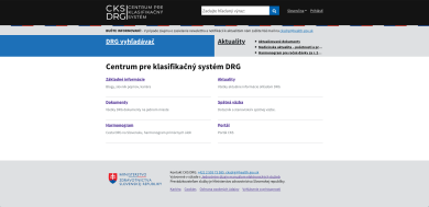 Centrum pre klasifikačný systém DRG